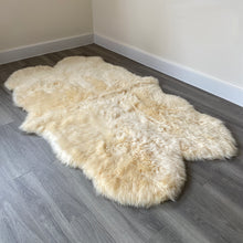 Cream Sheepskin Rug (Quad)