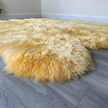 Mustard Sheepskin Rug (Octo)