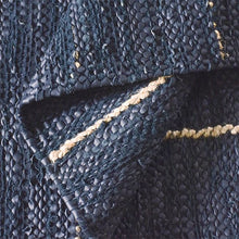 Charcoal & Natural 'Baskin' Patterned Hand Woven Modern Rug